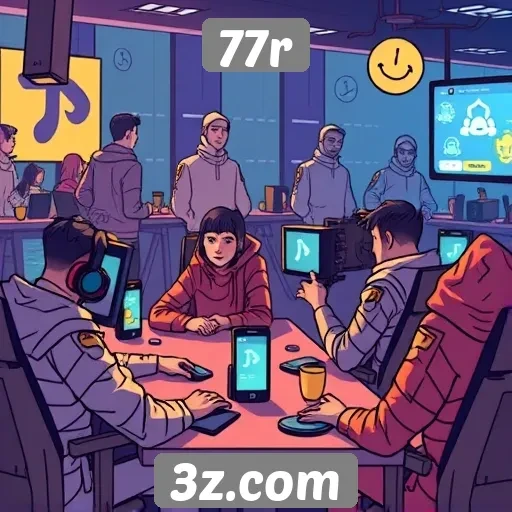 Impacto da comunidade em jogos online no 77r