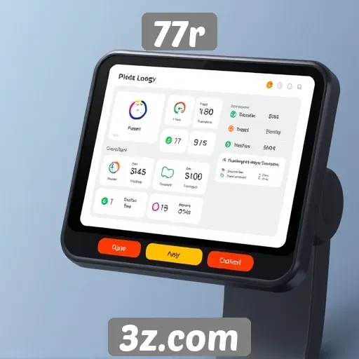 Interface do usuário do 77r é simplificada